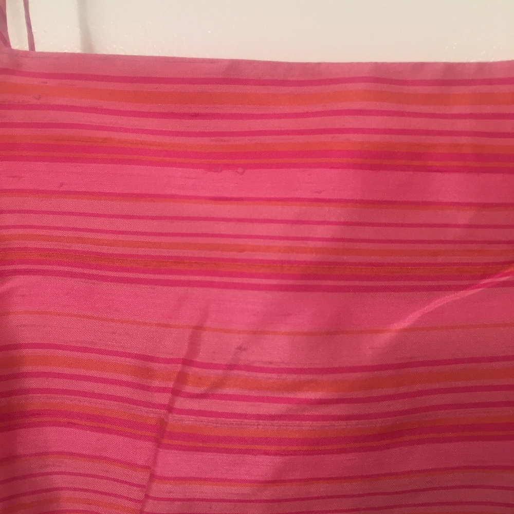 Vintage Ann Taylor 100% Silk Pink Stripe Camisole - Picture 3 of 8